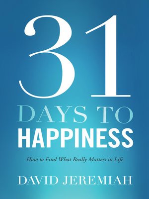 cover image of 31 Days to Happiness